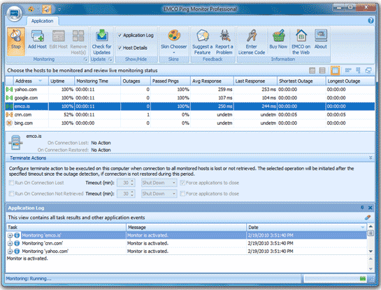 EMCO Ping Monitor