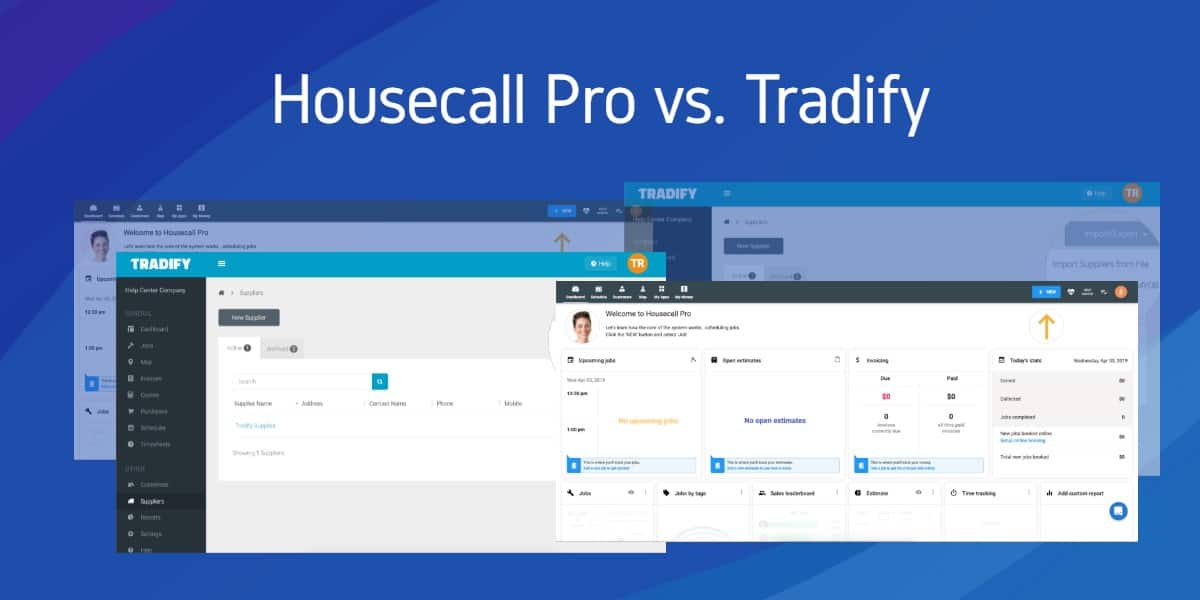 Housecall Pro vs. Tradify