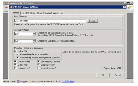SolarWinds SFTP Server Review
