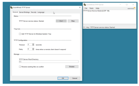 Solarwinds TFTP Server Review