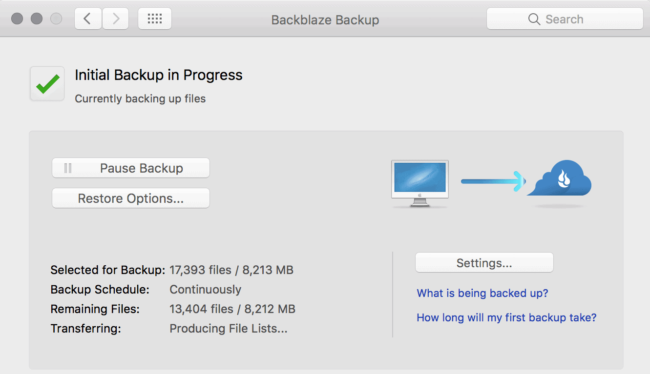 Backup Backup
