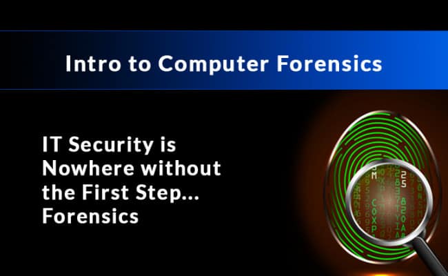 Intro to Computer Forensics