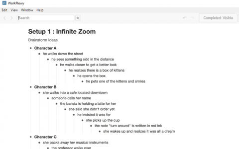 workflowy review